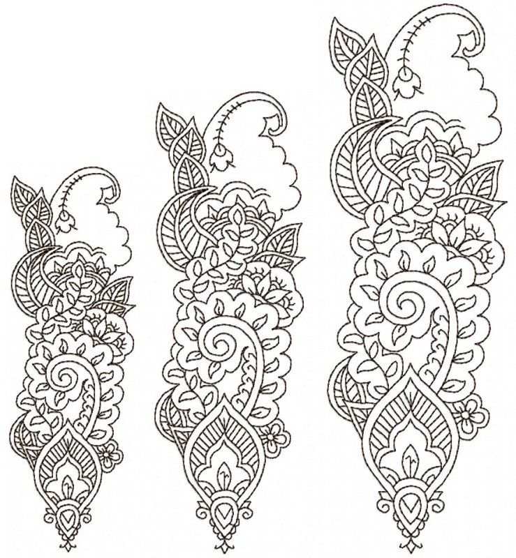 Орнамент мехенди