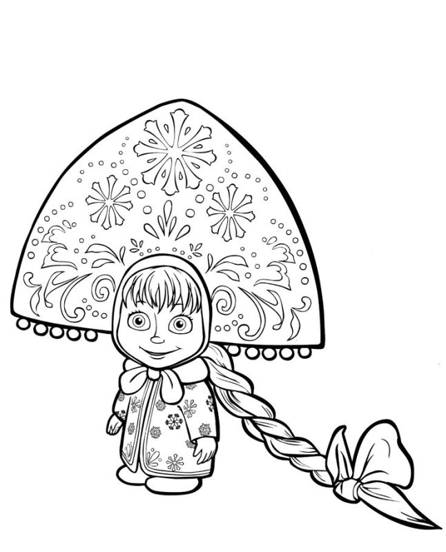 Маша и медведь Снегурочка