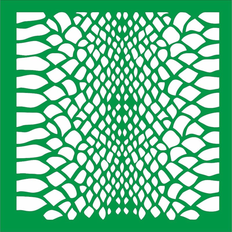 Трафарет крокодиловая кожа