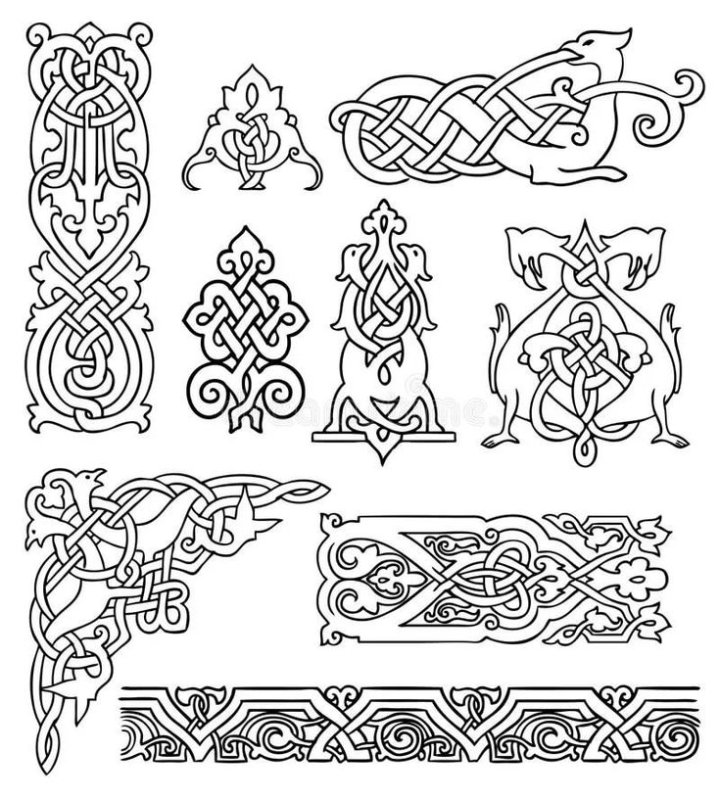 Славянская вязь орнамент резьба по дереву