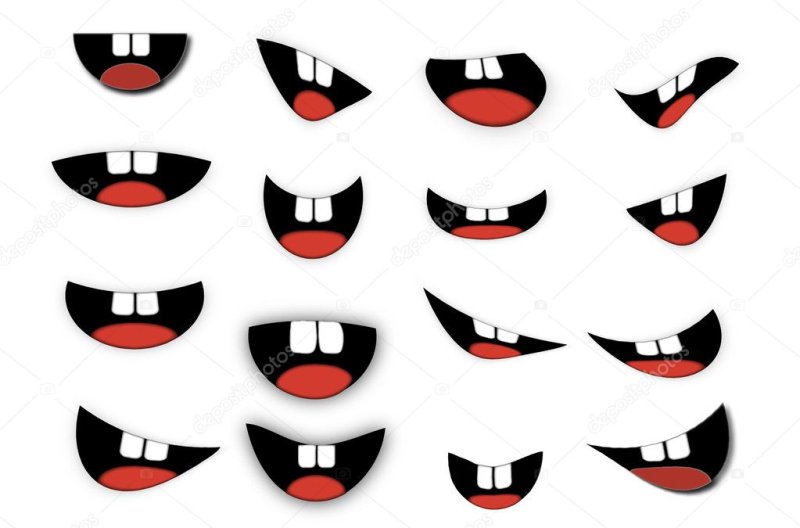 Рот для аппликации