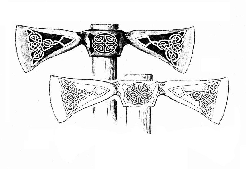 Лабрис топор викингов