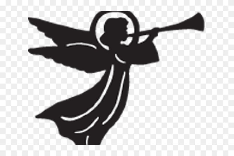 Ангелочек силуэт