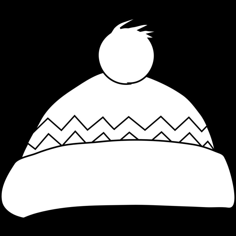 Шапочка раскраска