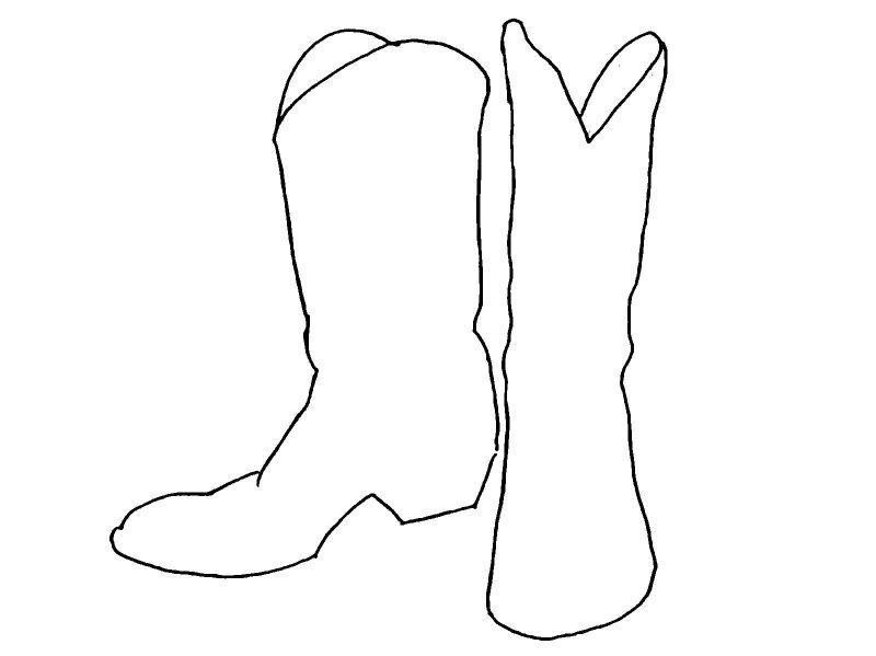 Раскраска ичиги татарские сапоги