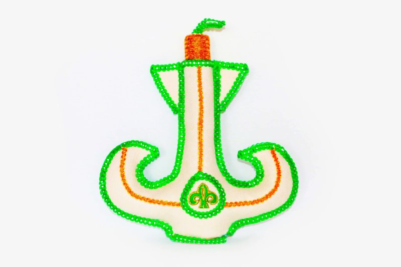 Торсык трафарет