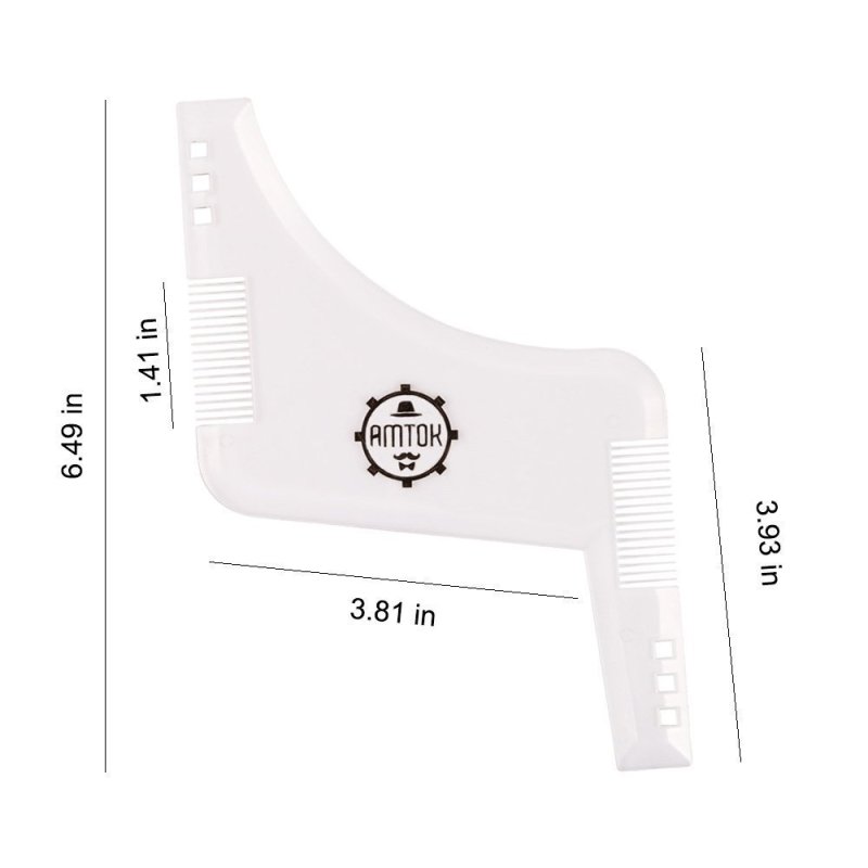 Лекало для коррекции бороды