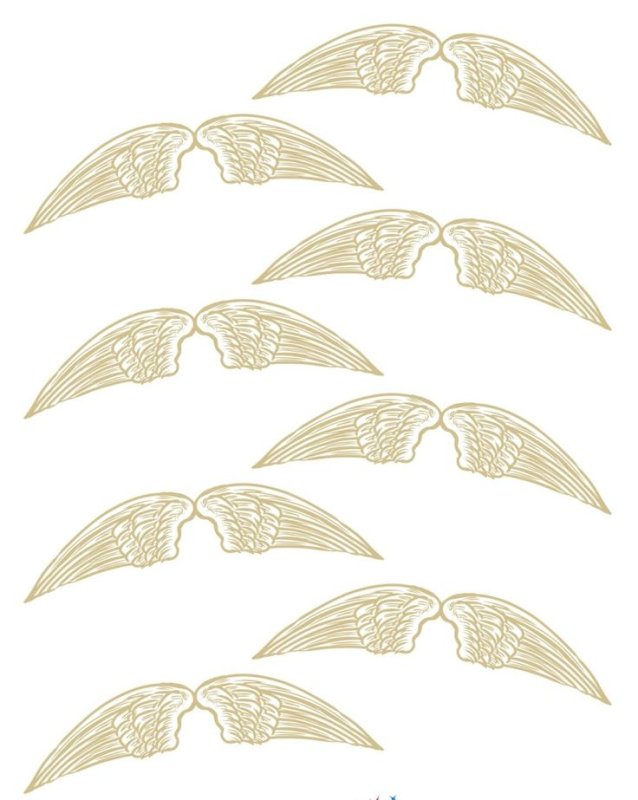 Крылышки для снитч из Гарри Поттера