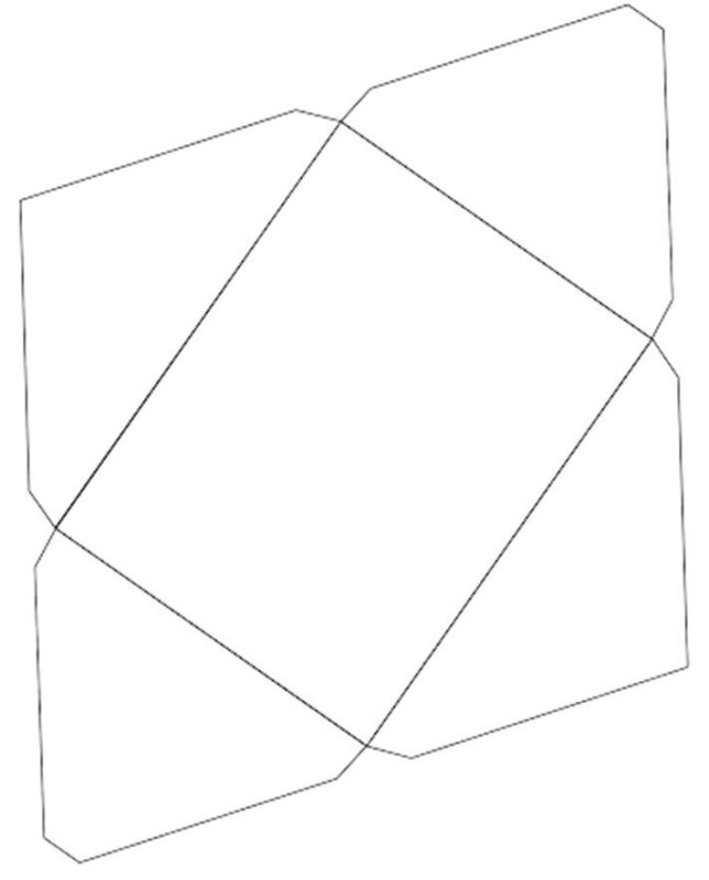 Схема конверта с6