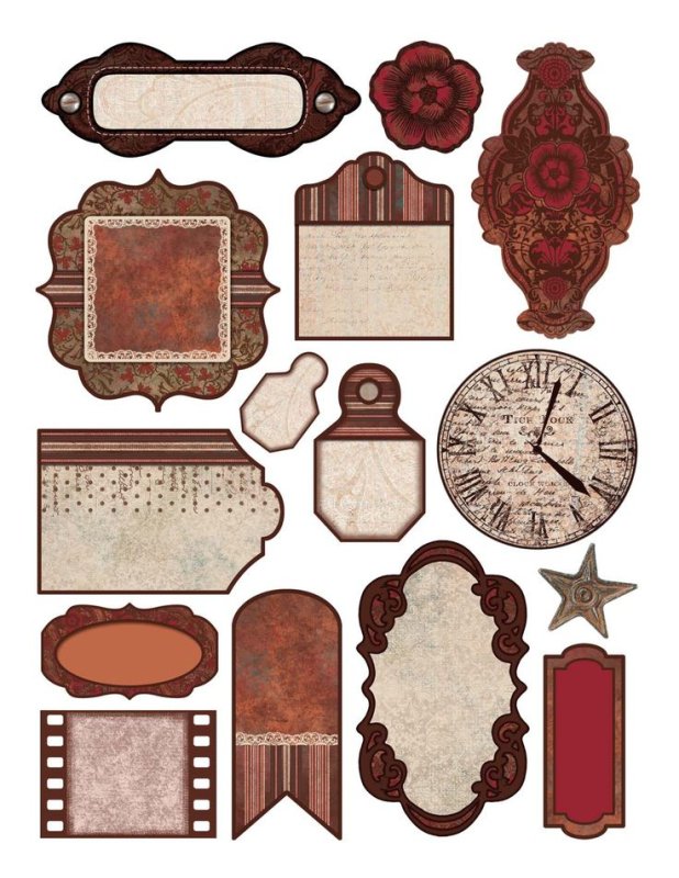 Заготовки для скрапбукинга