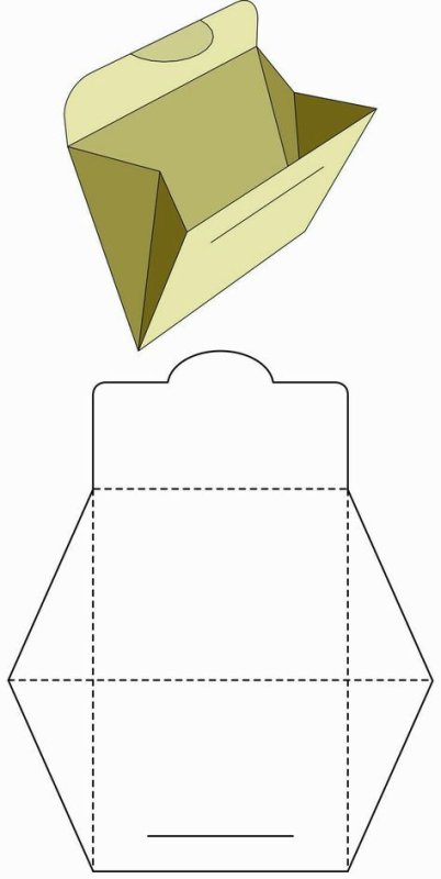 Схемы коробочек для подарков