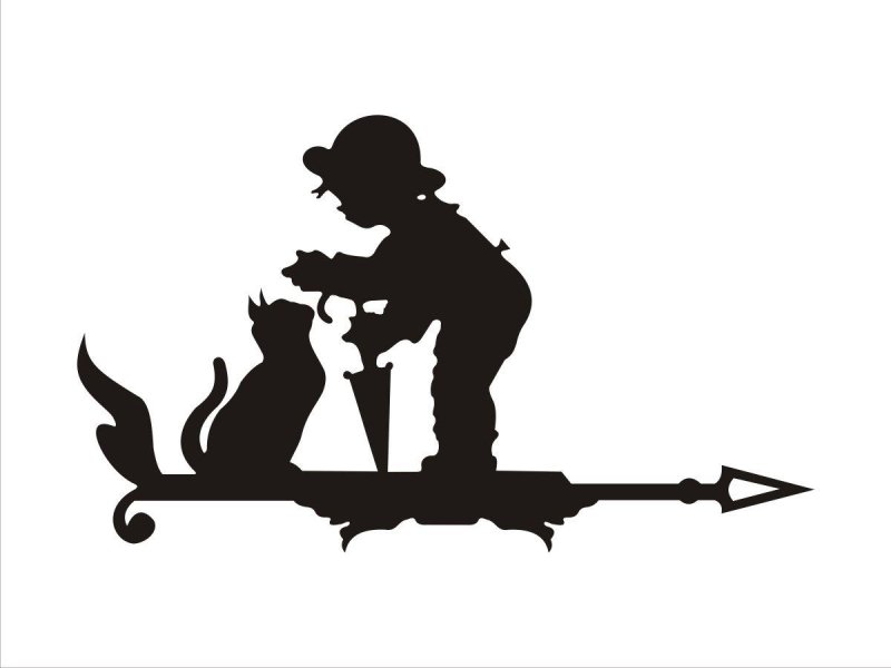 Силуэт флюгера