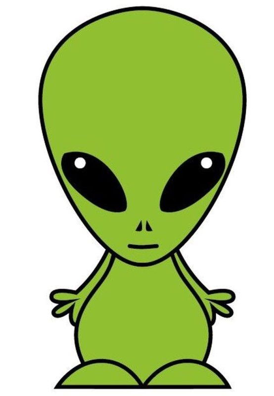 Пришелец мультяшный