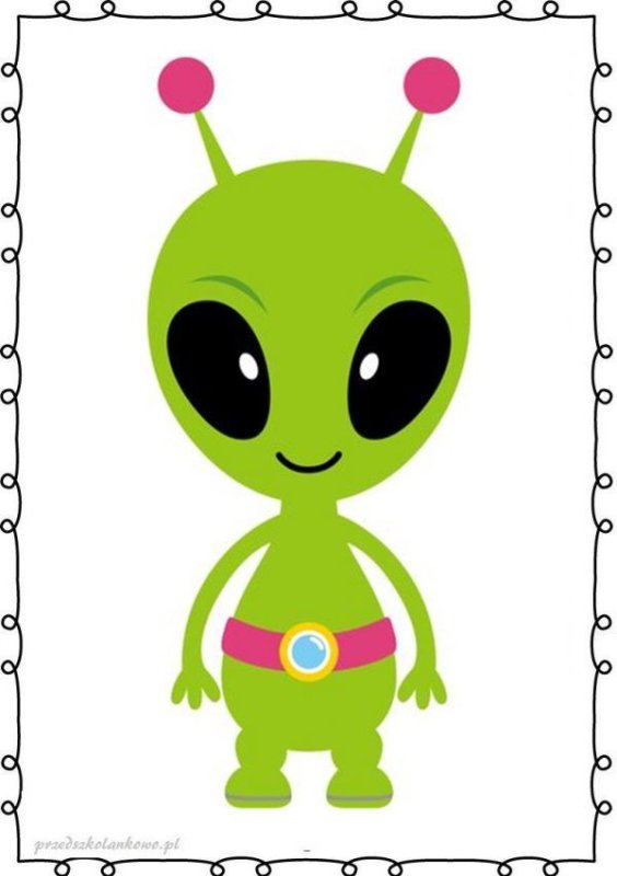 Инопланетянин мультяшный