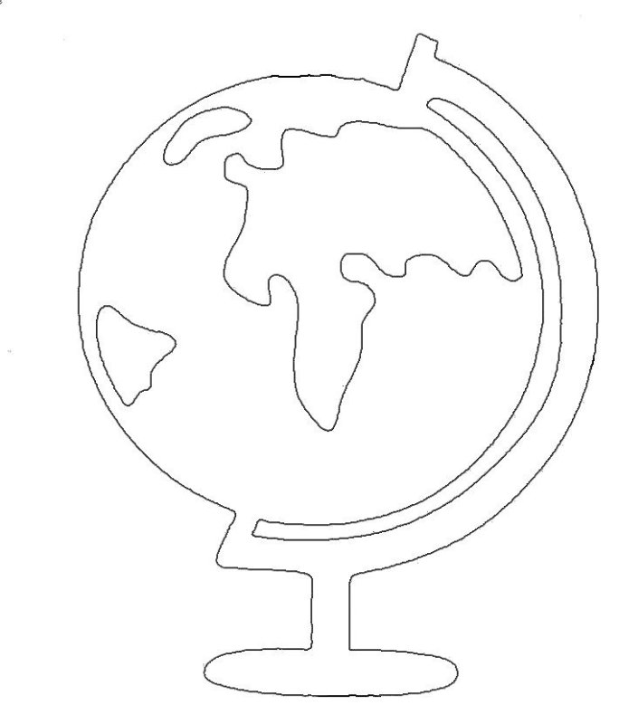 Школьные трафареты для вырезания