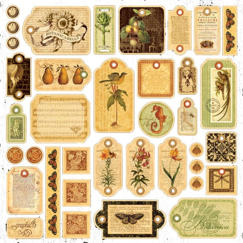 Бирки для скрапбукинга