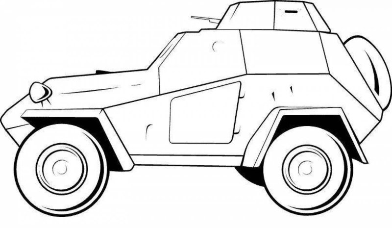 Раскраска боевые машины