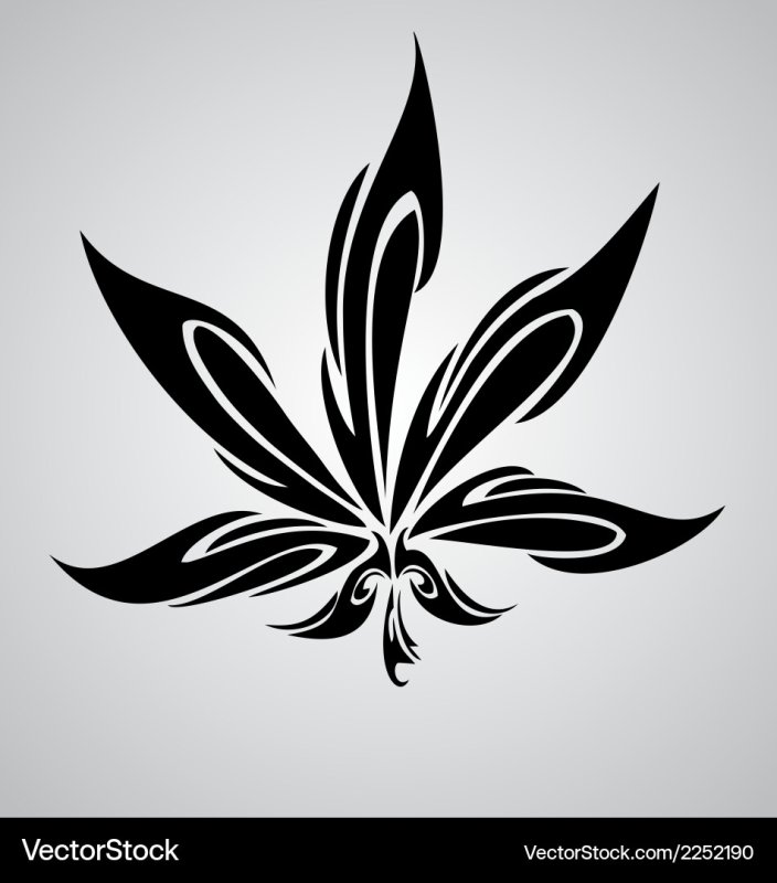 Конопляный лист