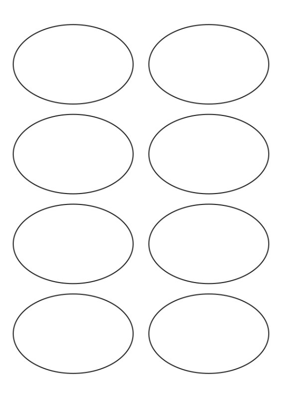 Эллипсы разных размеров