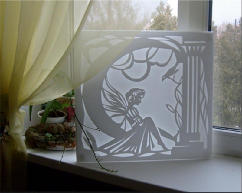 Композиции из потолочной плитки