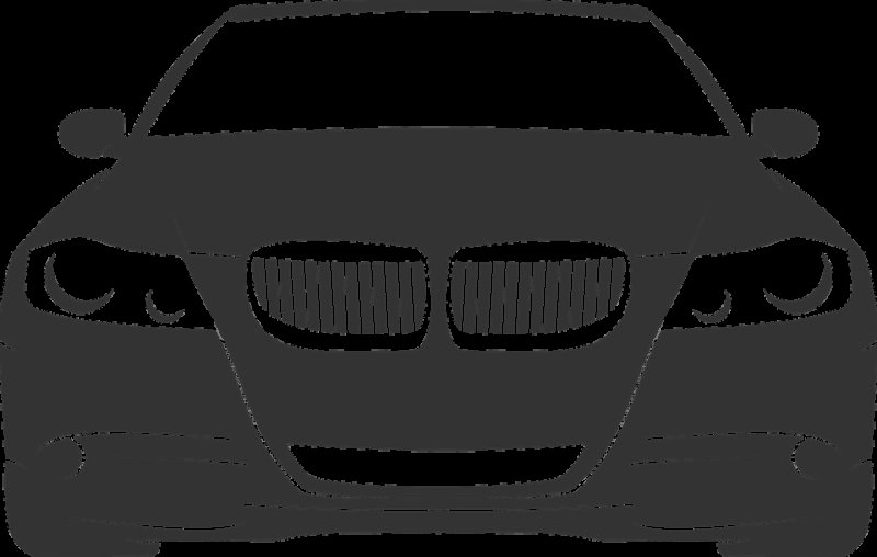 Силуэт автомобиля