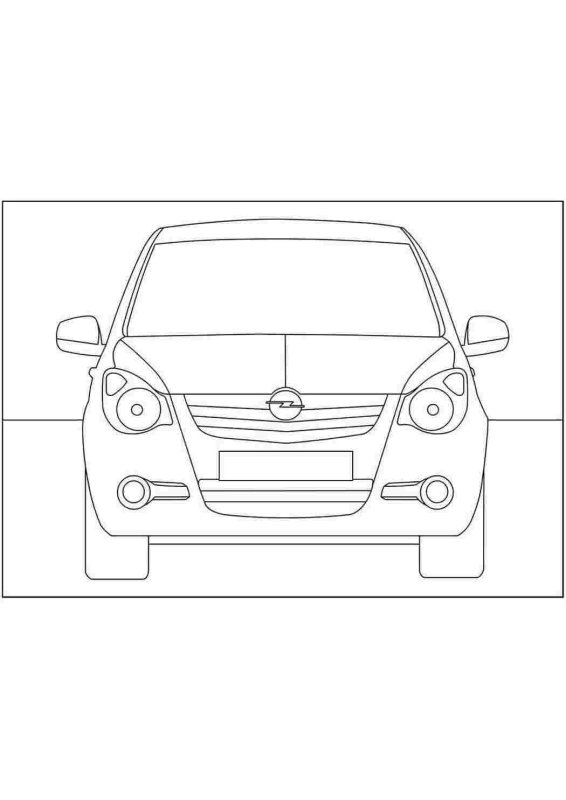 Автомобиль рисунок