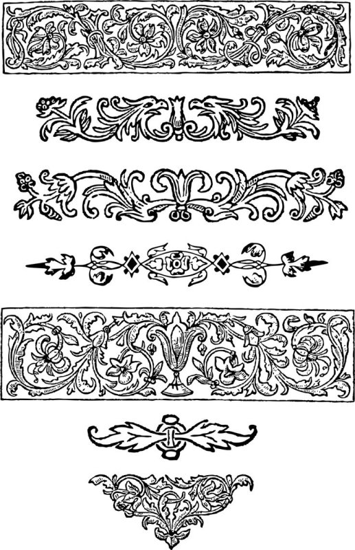 Орнаменты и узоры