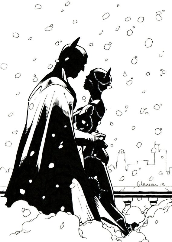 Бэтмен и кошка