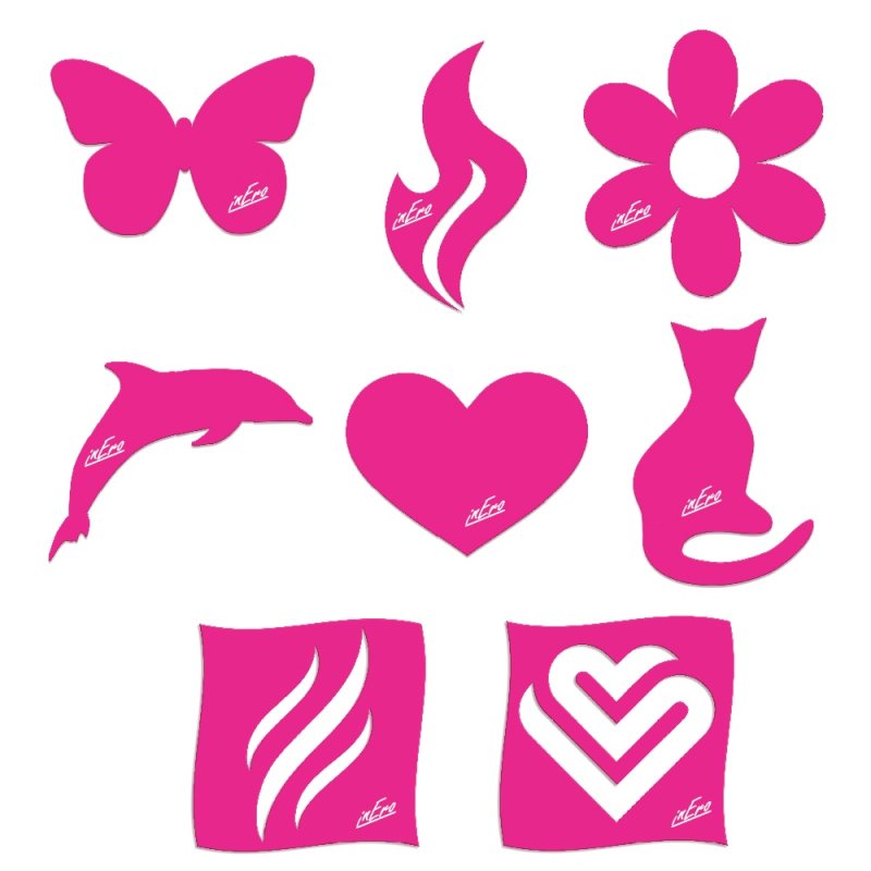 Трафарет для бикини