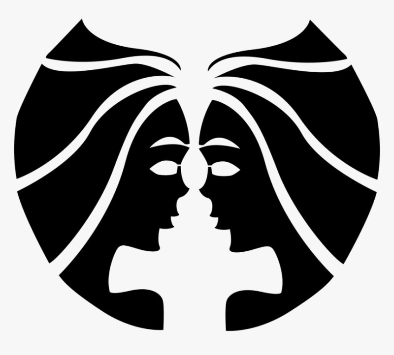 Трафарет Близнецы