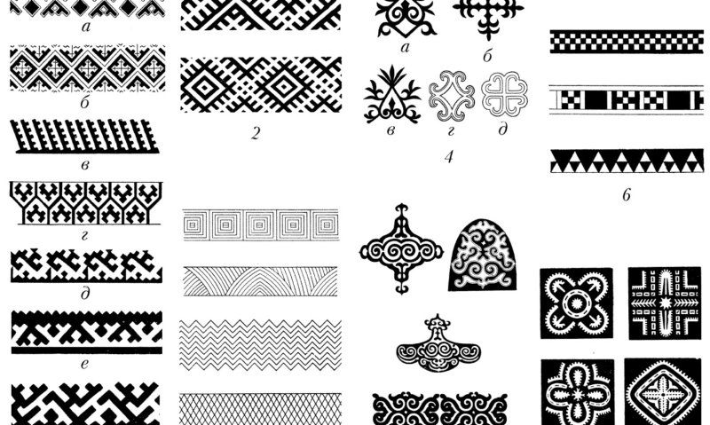 Ханты Мансийск орнаменты