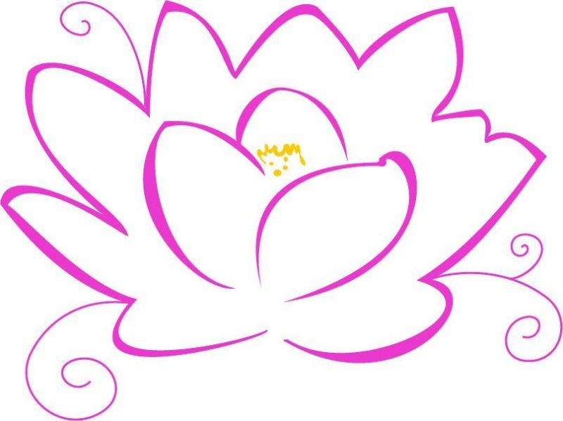 Трафарет "цветы"