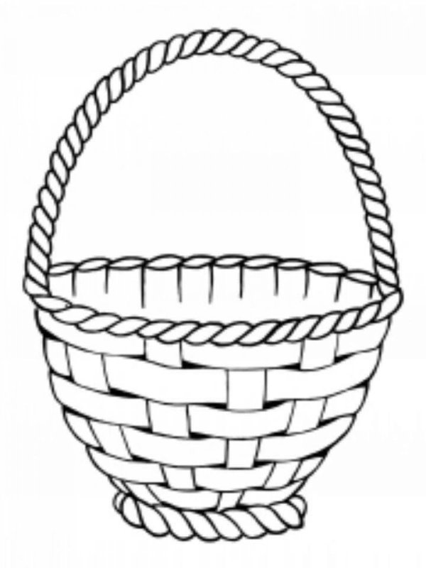 Корзинка для аппликации