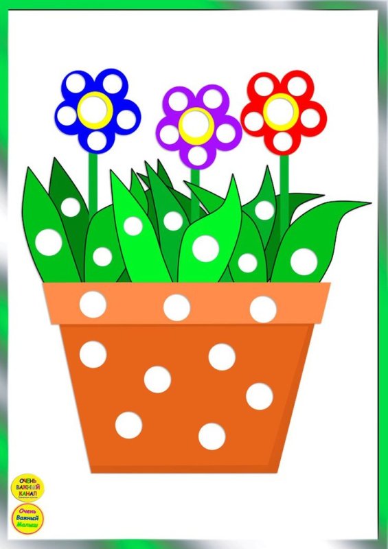 Пальчиковые раскраски для малышей