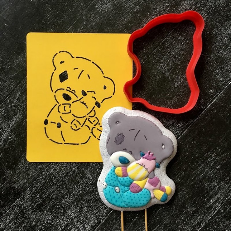 Пряник "мишка Тедди"