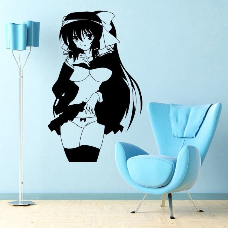 Аниме стена в комнате