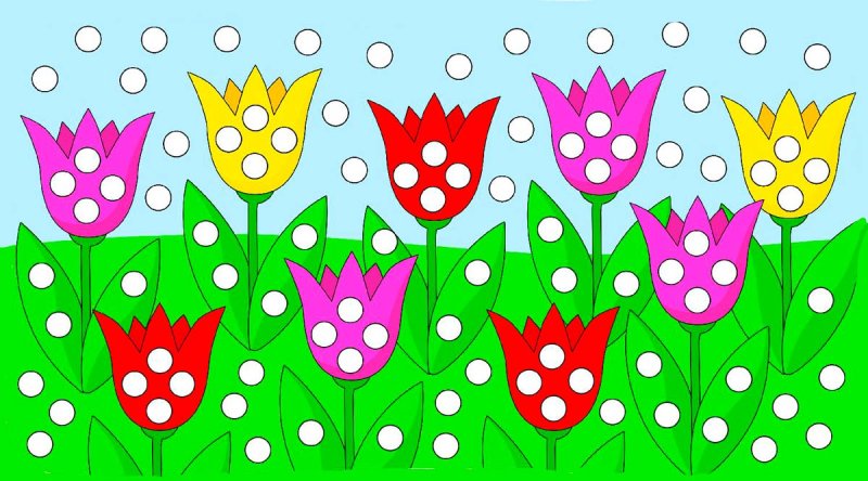 Пальчиковое рисование для малышей