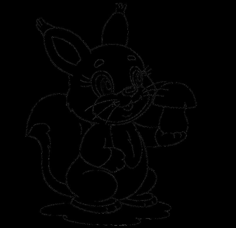 Белка раскраска для детей