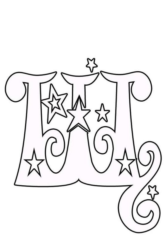 Буквы с новым годом на окно