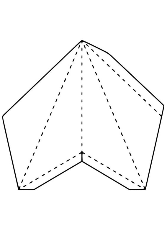 Развертка звезды объемная