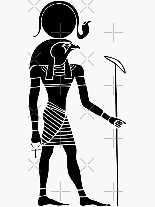 Сокар Бог Египта вектор