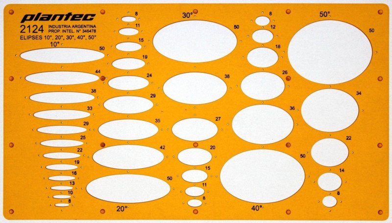 Эллипсы разных размеров