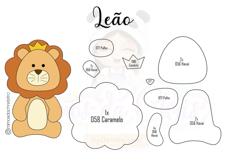 Фетровые игрушки выкройки