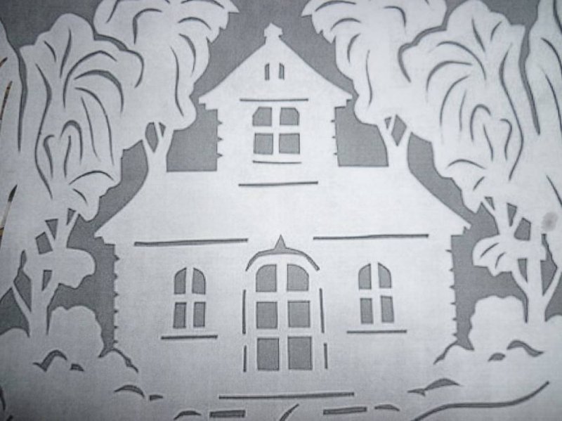 Вытынанки на окна