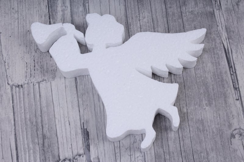 Ангелочки из пенопласта