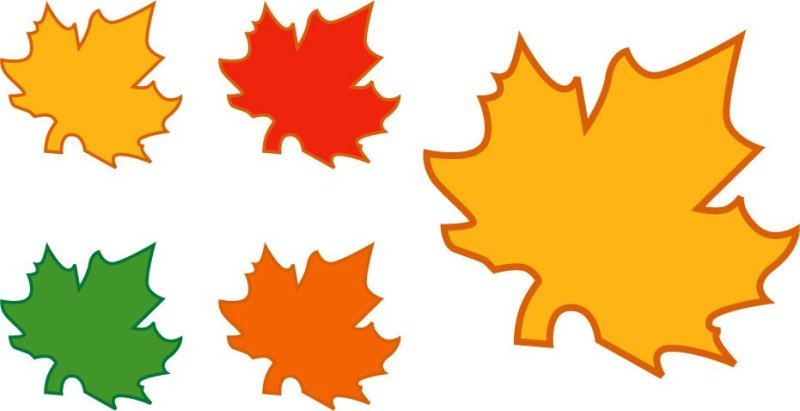 Цветной лист