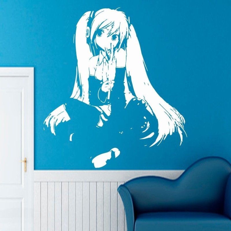 Аниме стена в комнате