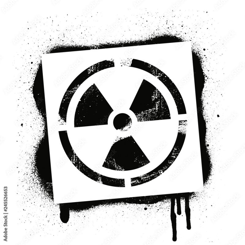 Значок радиации