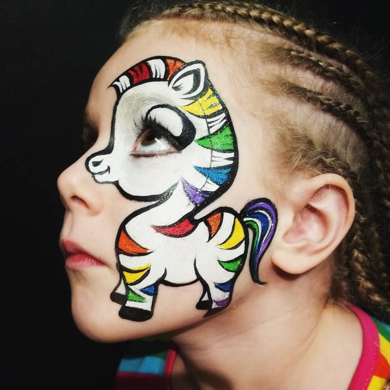 Аквагрим для девочек