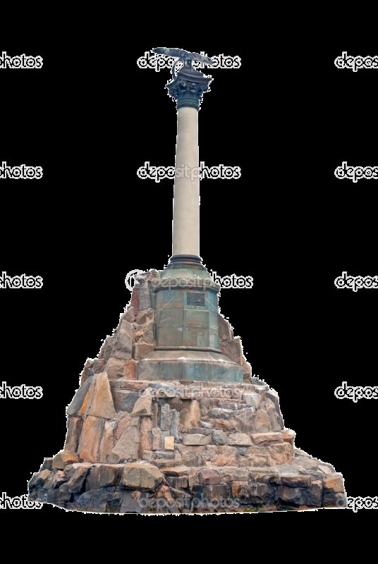 Памятник затопленным кораблям в Севастополе рисунок